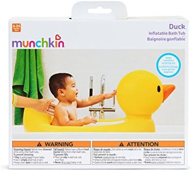 Munchkin Duck Inflatable Baby Bathtub - Image 6