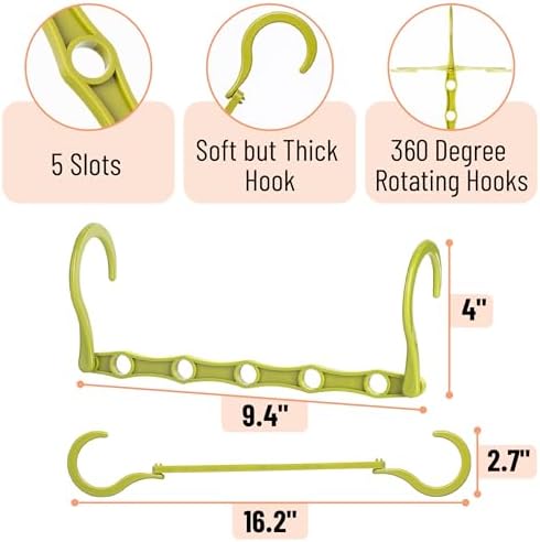 Mr. Pen- Space Saving Hangers, 360° Rotating Hooks - Image 3