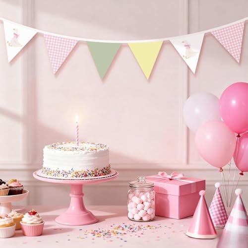 Hahafelt Goose Fabric Banner 1st Birthday Decor - Image 5