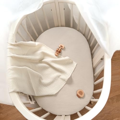 lulumoon Muslin Bassinet Sheets - Image 5