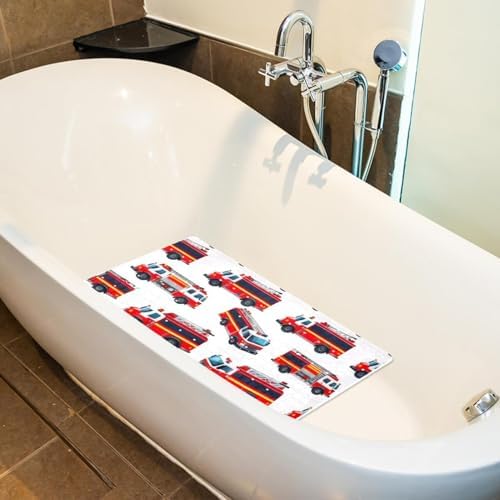 Bath Tub Shower Mat, Washable Bathtub Floor Mats, Suction Cups and Drain Holes - Image 5