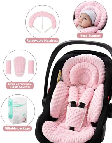 TinlyFinly Infant Car Seat Insert - Image 7