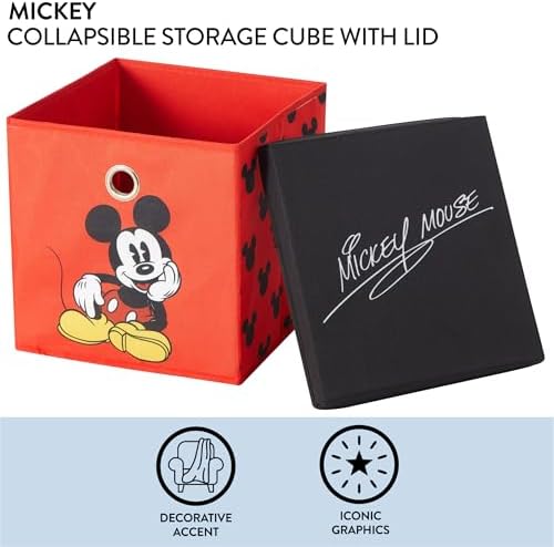 Disney Mickey Mouse Collapsible Storage Cube - Image 3