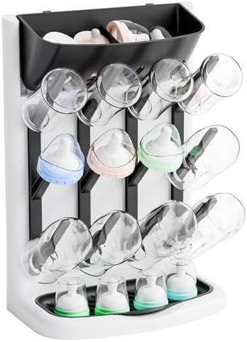 Yieach Larger Vertical Baby Bottle Drying Rack by Yieach