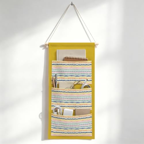 IAXIC Canvas Wall Hanging Organizer by IAXIC