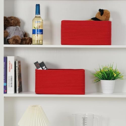 3 Pack Storage Baskets for Organizing, 13.7×9.5×6.3" - Image 4