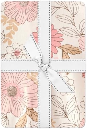 Butterblu Frankie Fitted Crib Sheet 100% Organic Cotton, Pretty Petals by Butterblu
