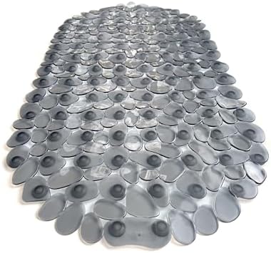 “Pebbles” Non-Slip Bathtub & Shower Mat 27”x14” Oval by TikeSmart