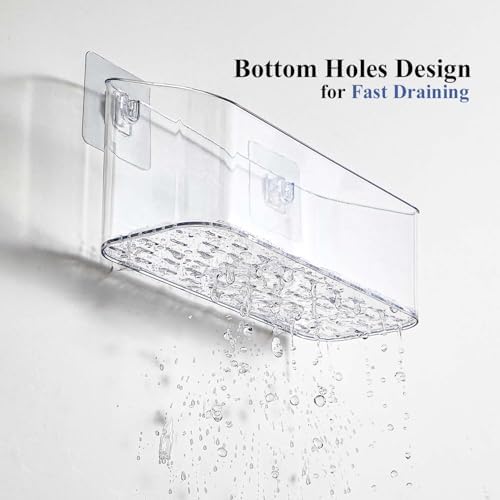 UNIKON 2 Pack Clear Bath Toy Storage Organizer - Image 4