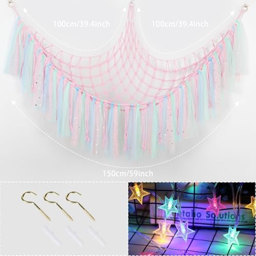 Stuffed Animal Hammock with LED Lights - Image 2