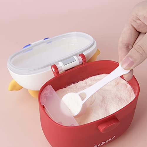 Bebamour Baby Formula Dispenser, BPA Free Portable Milk Powder and Candy Fruit - Image 4