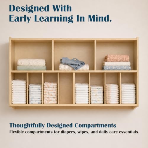 GUIDEWILL Wall-Mounted Diaper Storage Organizer - Image 5