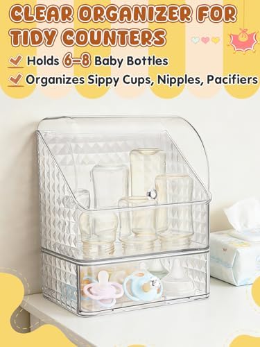 Biubee Flip-top Baby Bottle Organizer - Image 3