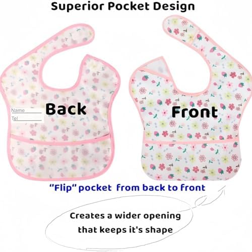 Baby bibs Waterproof Toddler bib - Image 4