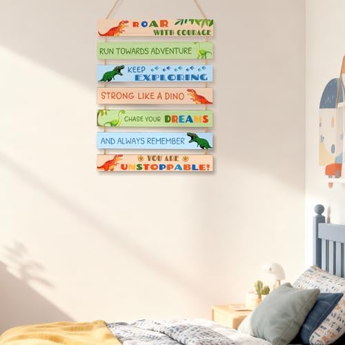 Girls Room Decor Colorful Inspirational Wall Plaque Set - Image 6