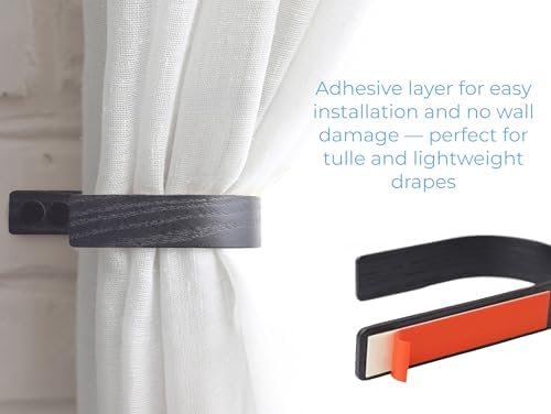 Wood Curtain Holdbacks - Image 4