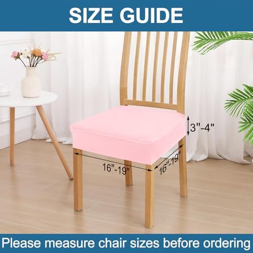 Smiry Waterproof Seat Covers for Dining Room Chairs - Image 2
