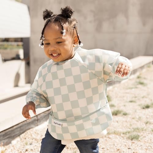 Tiny Twinkle Long Sleeve Bib for Babies & Toddlers | Waterproof Smock Bib for - Image 3