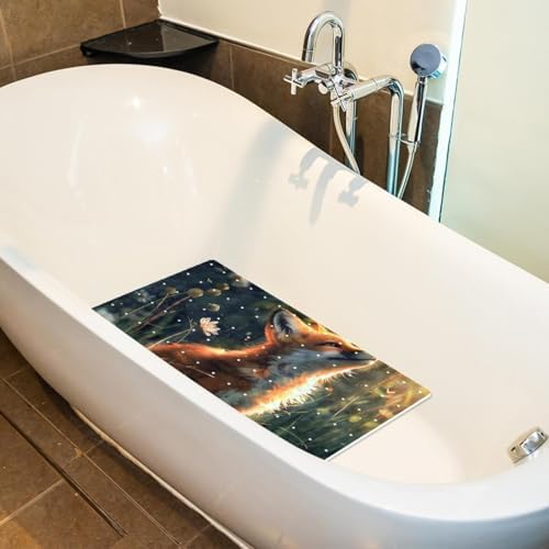 Bath Tub Shower Mat, Washable Bathtub Floor Mats, Suction Cups and Drain Holes - Image 5