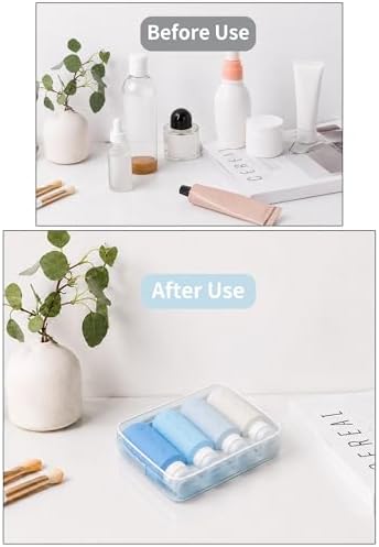 Gemice Travel Bottles for Toiletries, Tsa Approved Travel 6oz Size Containers - Image 7