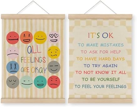MAQIKA Boho Mental Health Poster Framed by MAQIKA