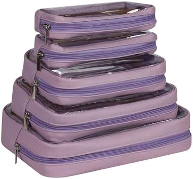 Remobia Hicol TSA Approved 5-Piece Diaper Bag Organizer Pouch Set Clear - Image 6