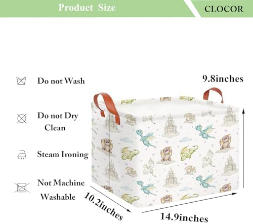 CLOCOR Rectangular Storage Bin, Waterproof Books Box, Gift Basket - Image 6