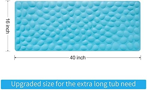 Non-Slip Bathtub Mat OTHWAY Soft Rubber Bathroom Bathmat - Image 3