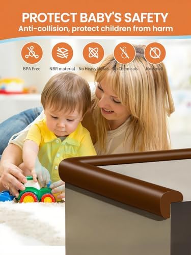 Baby Corner Protector Guards, 16.4FT 0.47'' Thick, Peel and Stick - Image 4