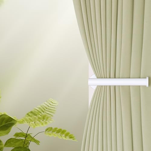 Groleca Adhesive Curtain Holdbacks, Curtain Tiebacks, 4 Pack - Image 5