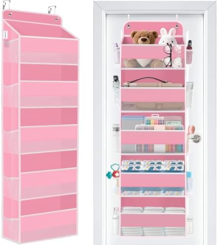 Over The Door Organizer Storage Large Capacity Hanging Bedroom Storage by WiseLife