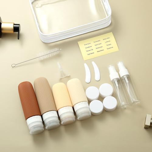 Mrsdry 16 Pack Travel Bottles Set, TSA Approved Leak Proof Silicone Squeezable - Image 7