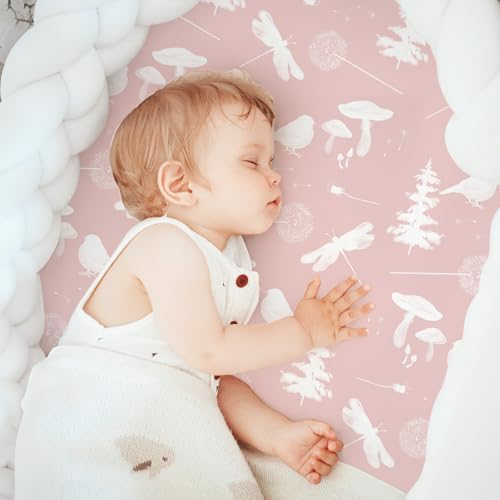 Baby Bassinet Sheets Girl Boy, 3 Pack Fitted Bassinet Sheet - Image 4