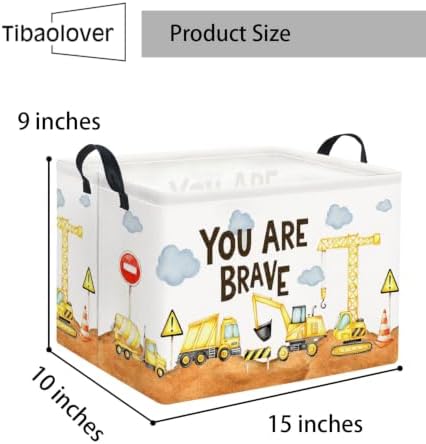 Rectangular Kids Storage Basket Baby Gift Basket Cute Toy Storage Bin Organizer - Image 2