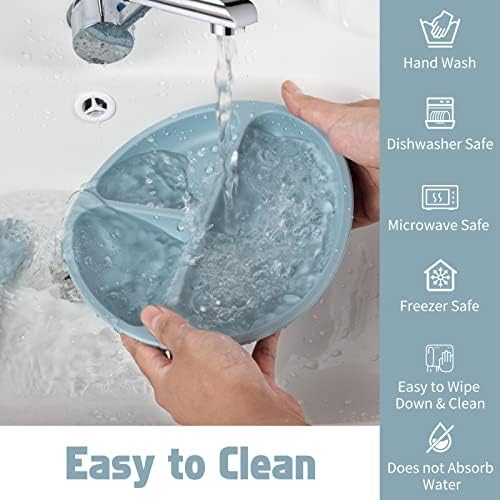 Silicone Baby Feeding Set, Suction Plate Bowl - Image 3