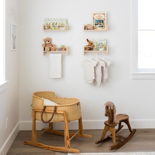Nursery Floating Book Shelves for Wall - Image 2