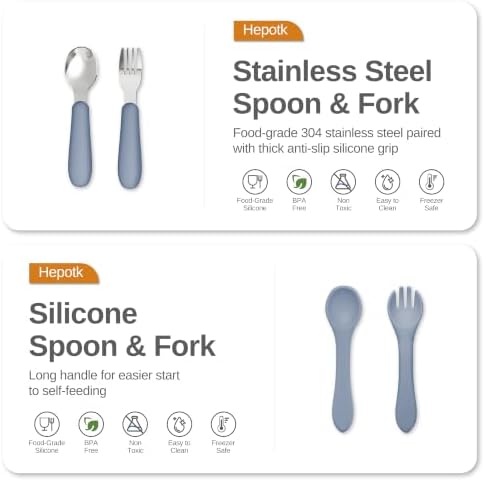 13Pcs Silicone Baby Feeding Set - Image 6