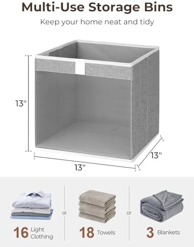 StorageWorks 13x13 Cube Organizer Bins - Image 2