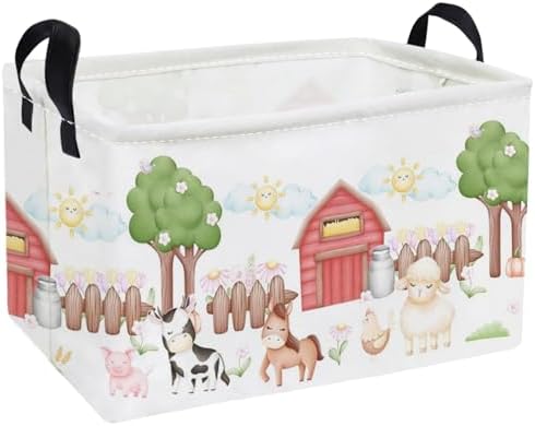 Essme Rectangular Farm Basket, Kids Baskets Empty by ESSME