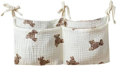 Bedside Organizer Bag Crib Hanging Bags Multipurpose Headboard Diaper Bag by Unknown