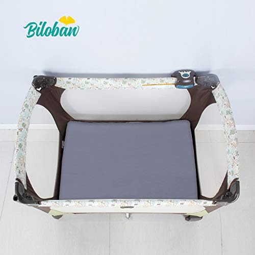 Pack and Play Sheets & Mattress Protector Set - Image 4