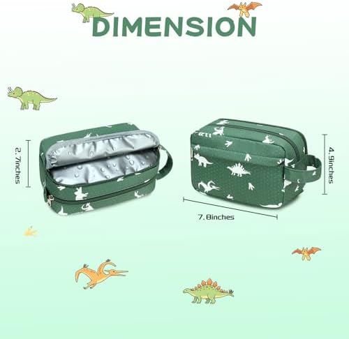 CAMTOP Travel Toiletry Bag for Kids Cute Toiletry Bags for Boys Girls - Image 3