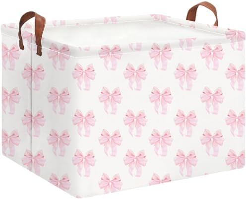 Rectangle Storage Basket, Collapsible Storage Bin, Books Box, Gift Basket by HKECHomeStorage