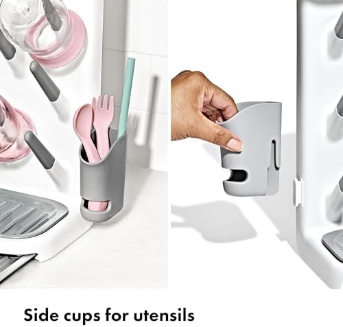 OXO Tot Expandable Baby Bottle Drying Rack, Space-Saving, Expandable - Image 6