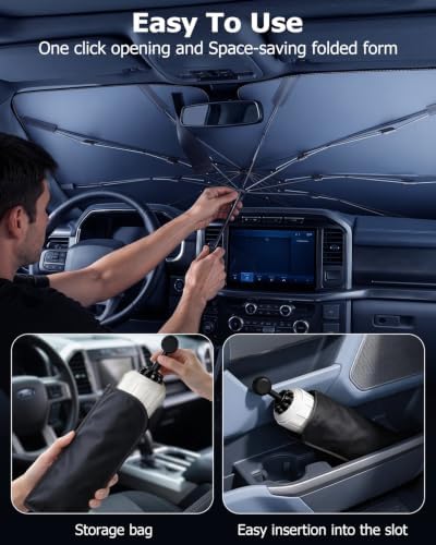 Weektic Truck Windshield Sun Shade - Image 6