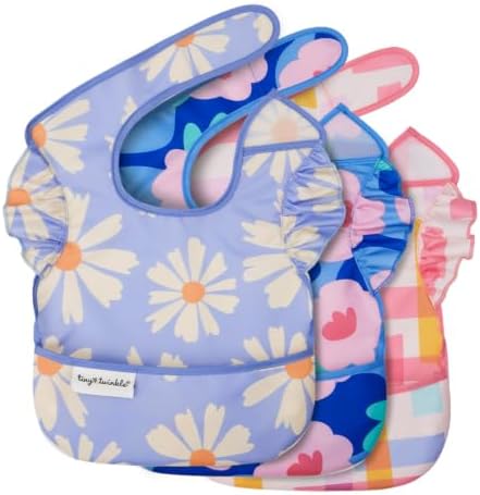 Tiny Twinkle Mess-Proof Baby Bibs by TinyTwinkle