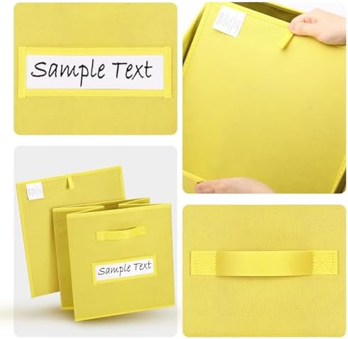11x11 storage cube bins Foldable Fabric storage cubes - Image 3