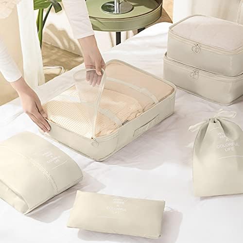 KPX 8 Set Packing Cubes for Travel, Luggage Packing Organizers Accessories - Image 6