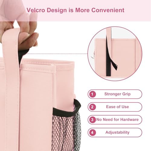 Surblue Bedside Caddy Hanging Bed Organizer Storage Bag Pocket - Image 5
