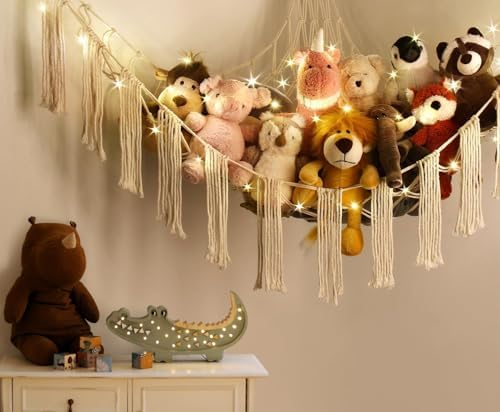Stuffed Animal Hammock Corner Storage - Image 4